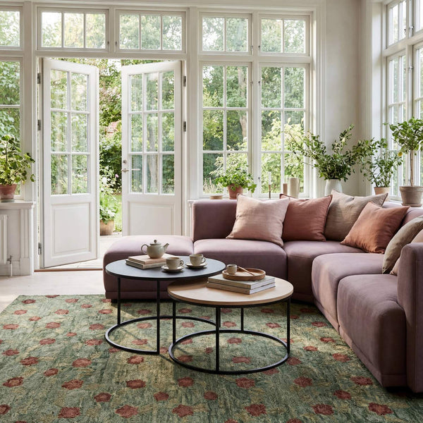 dash albert milord da2569 green hand tufted wool rug