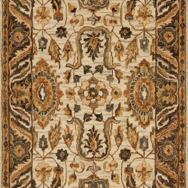 loloi rugs victoria vk 02 ivory dark taupe rug