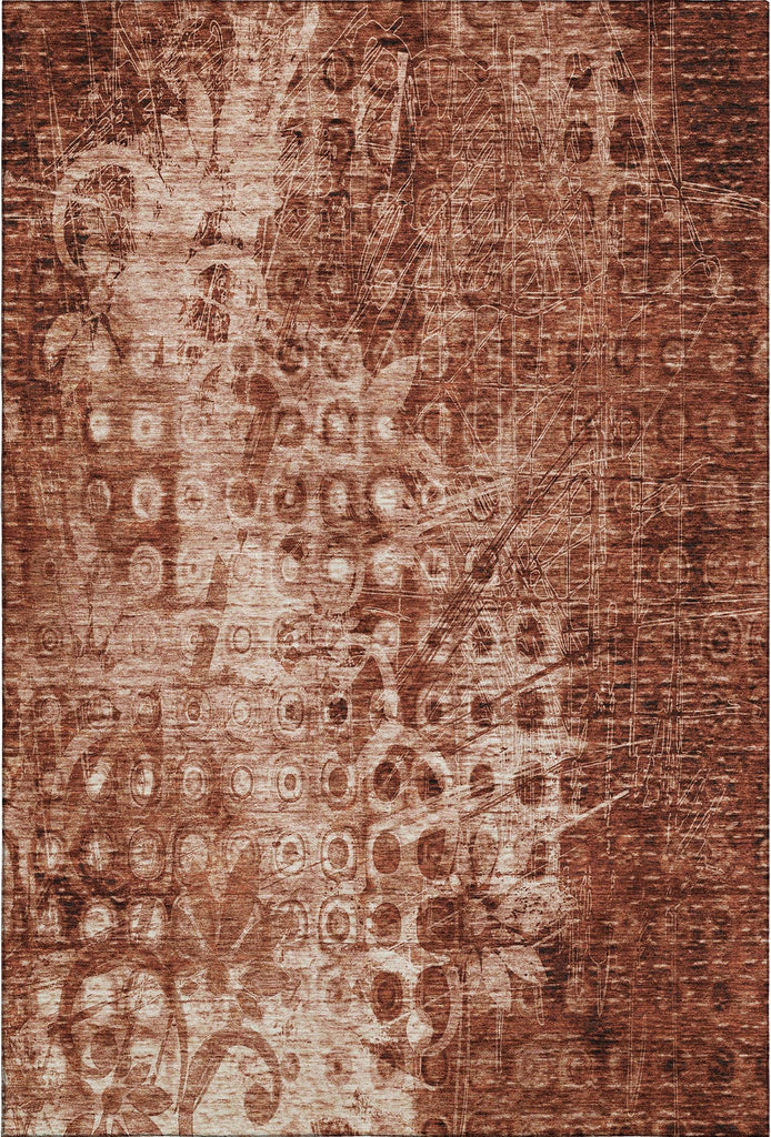 addison mayfield amf577 paprika rug
