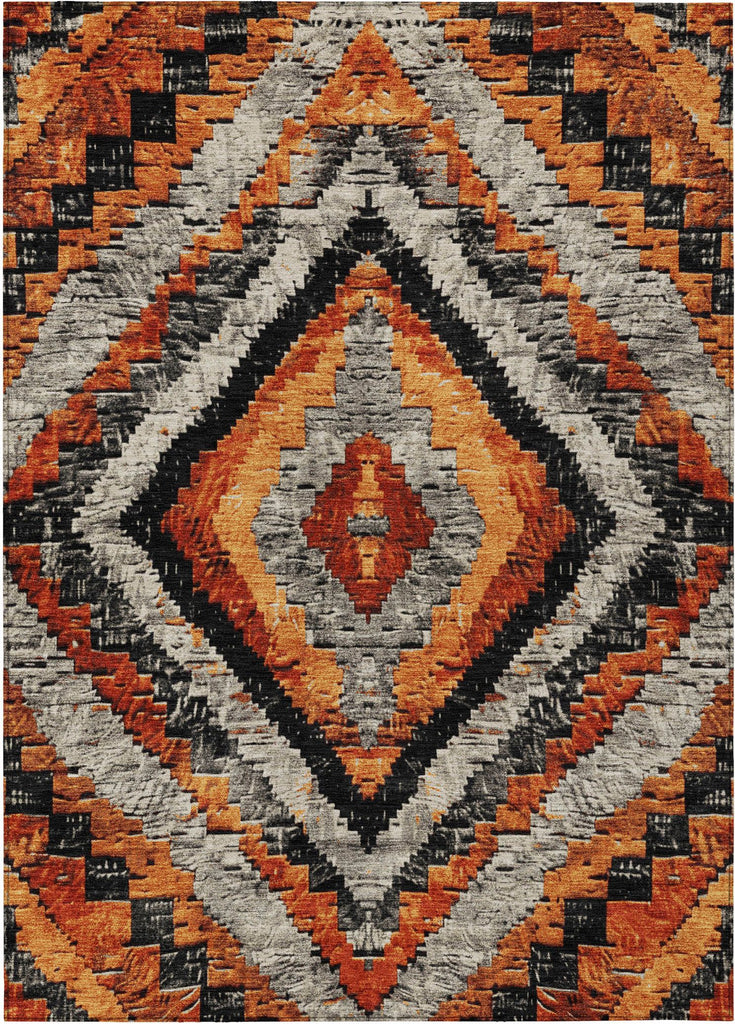 addison chantille acn1890 terracotta rug