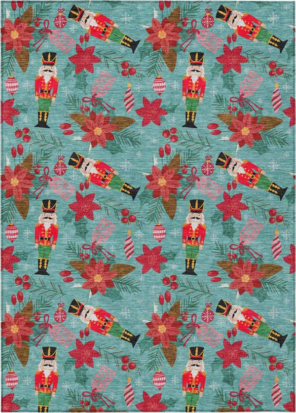 addison chantille acn1822 teal rug