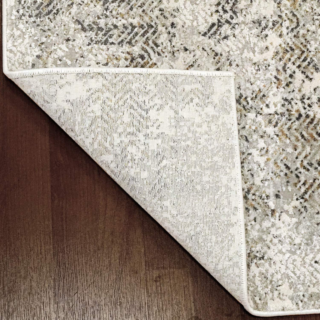 dynamic quartz 27061 190 ivory rug