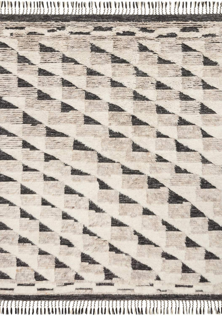 loloi rugs khalid kf 02 natural black rug