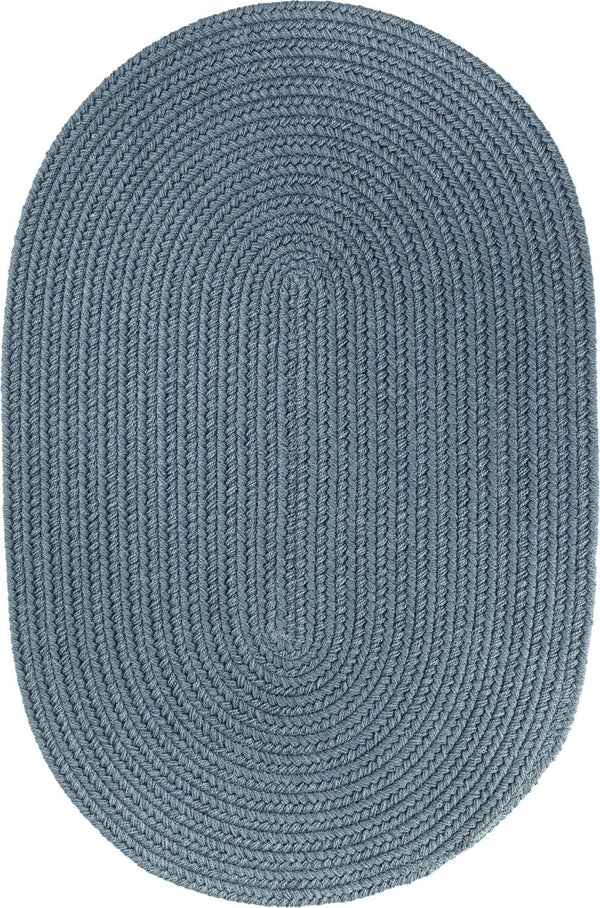 rhody solid poly s009 ocean blue rug