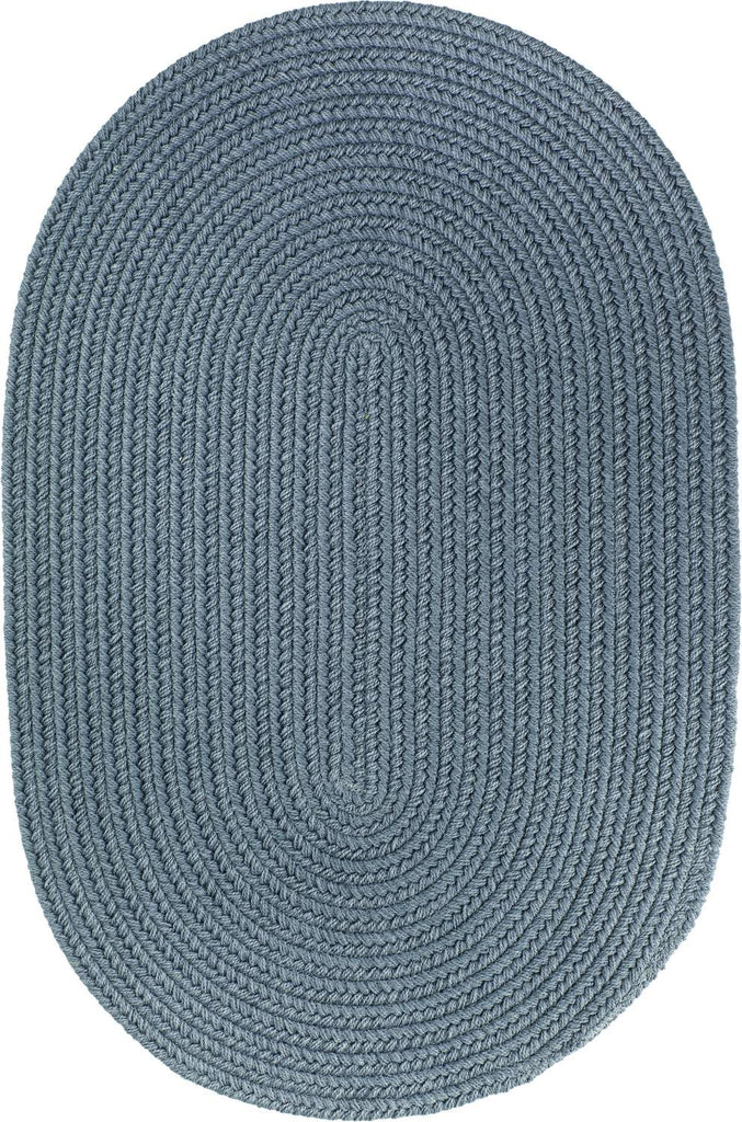 rhody solid poly s009 ocean blue rug