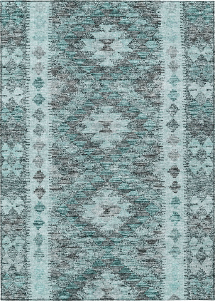 addison chantille acn1226 teal rug