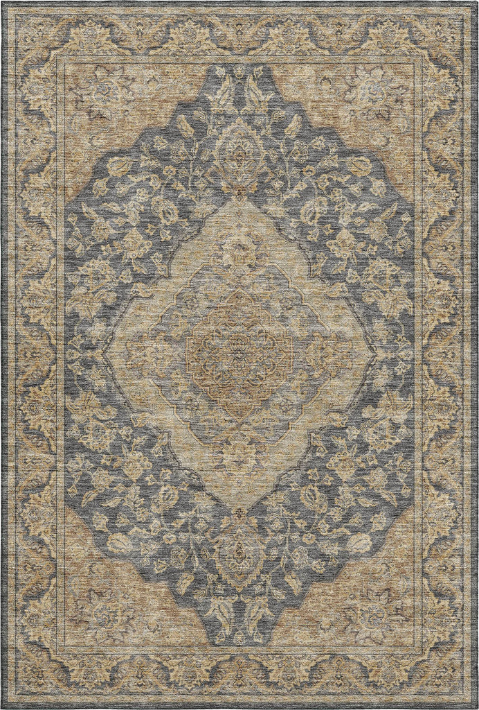dalyn hatay hy3 charcoal rug