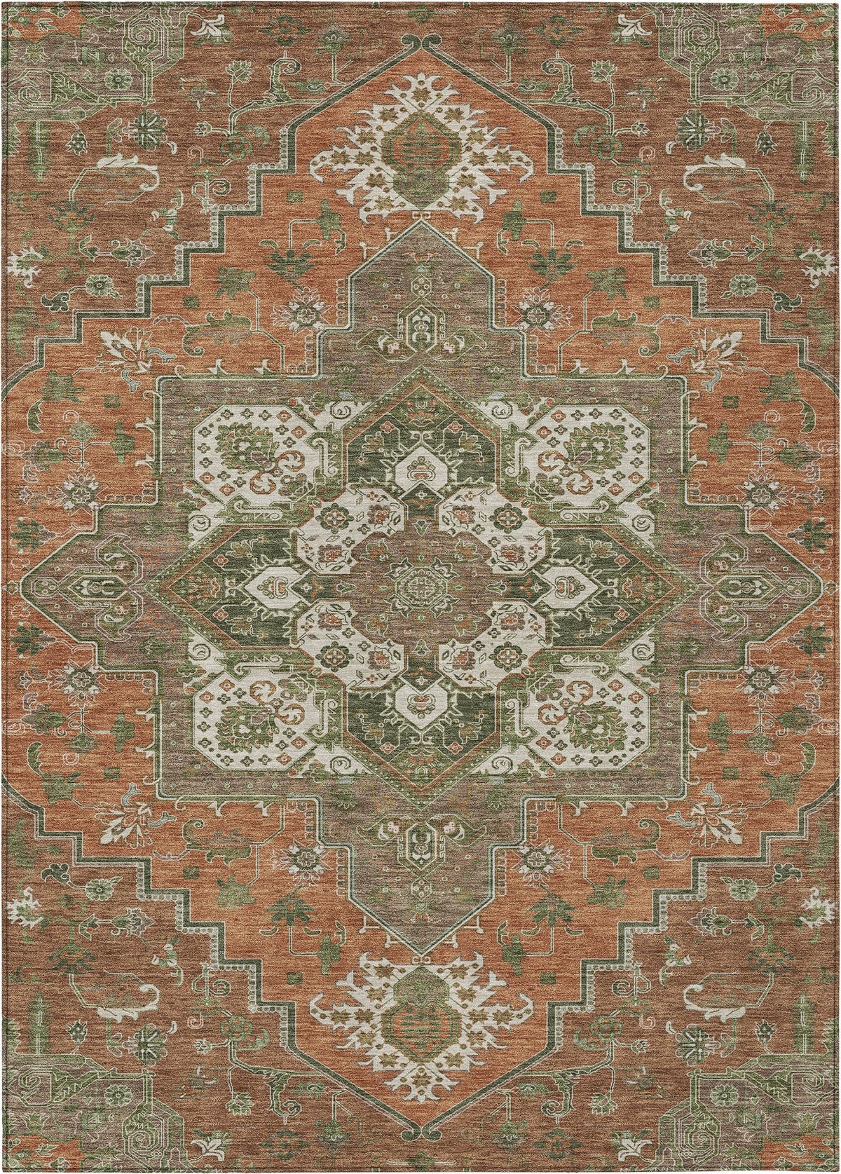 addison chantille acn1036 rust rug