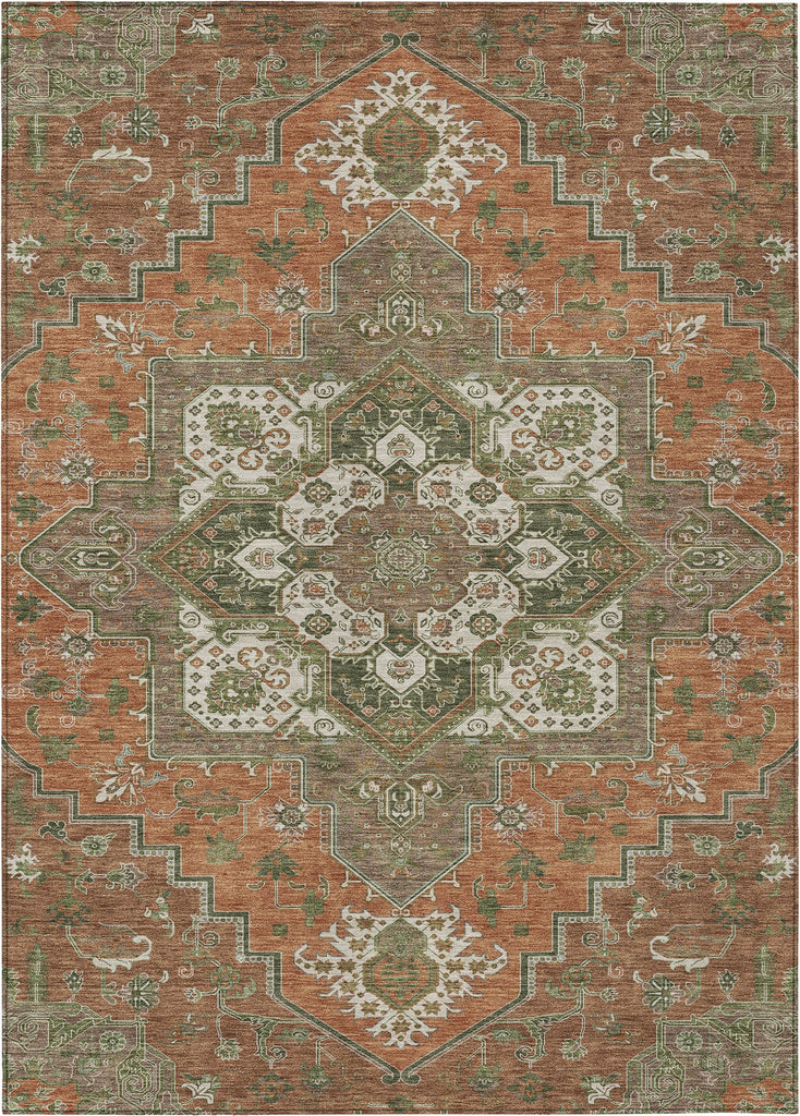 addison chantille acn1036 rust rug