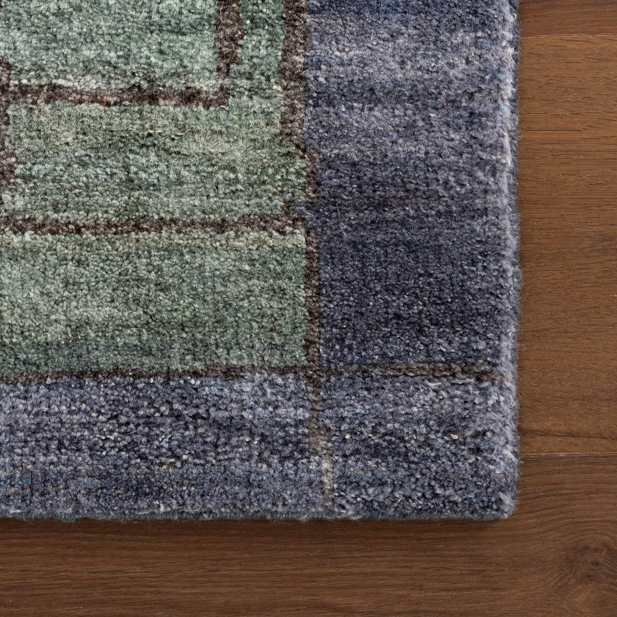 dash albert ramila da2549 blue hand knotted wool rug