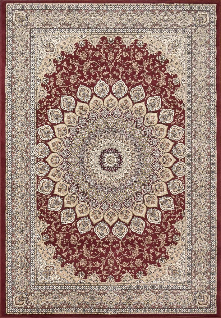 dynamic rugs ancient garden 57090 1484 red rug