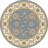 dynamic rugs ancient garden 57365 5464 light blue rug