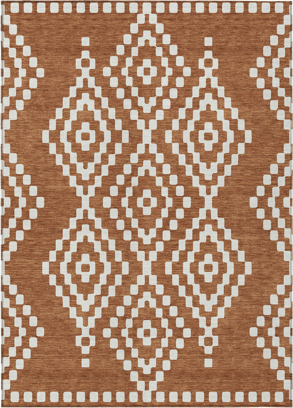 addison chantille acn891 terracotta rug