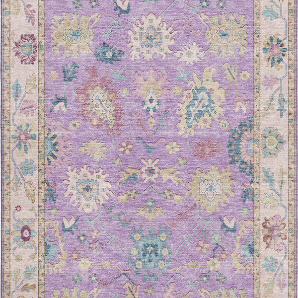 dalyn hatay hy7 purple rug