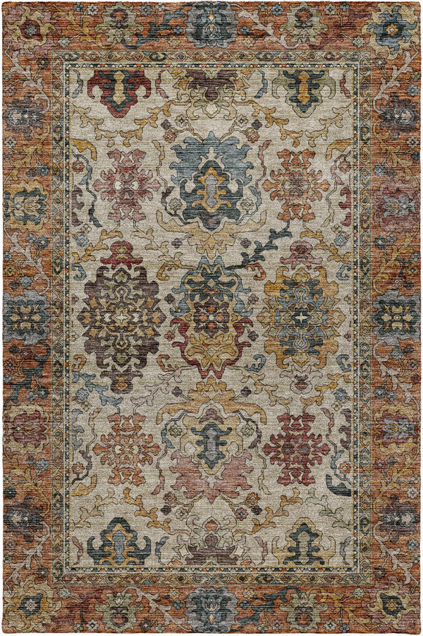 dalyn silk road sr5 copper rug