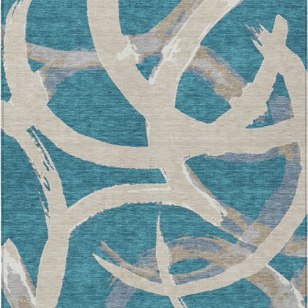 addison chantille acn1022 teal rug