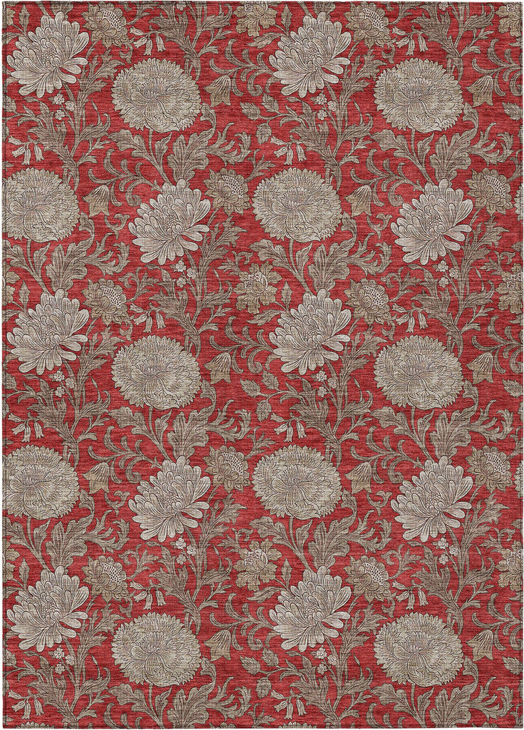 addison chantille acn677 red rug