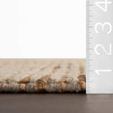 dash albert vicart da2558 grey woven flatwoven wool rug