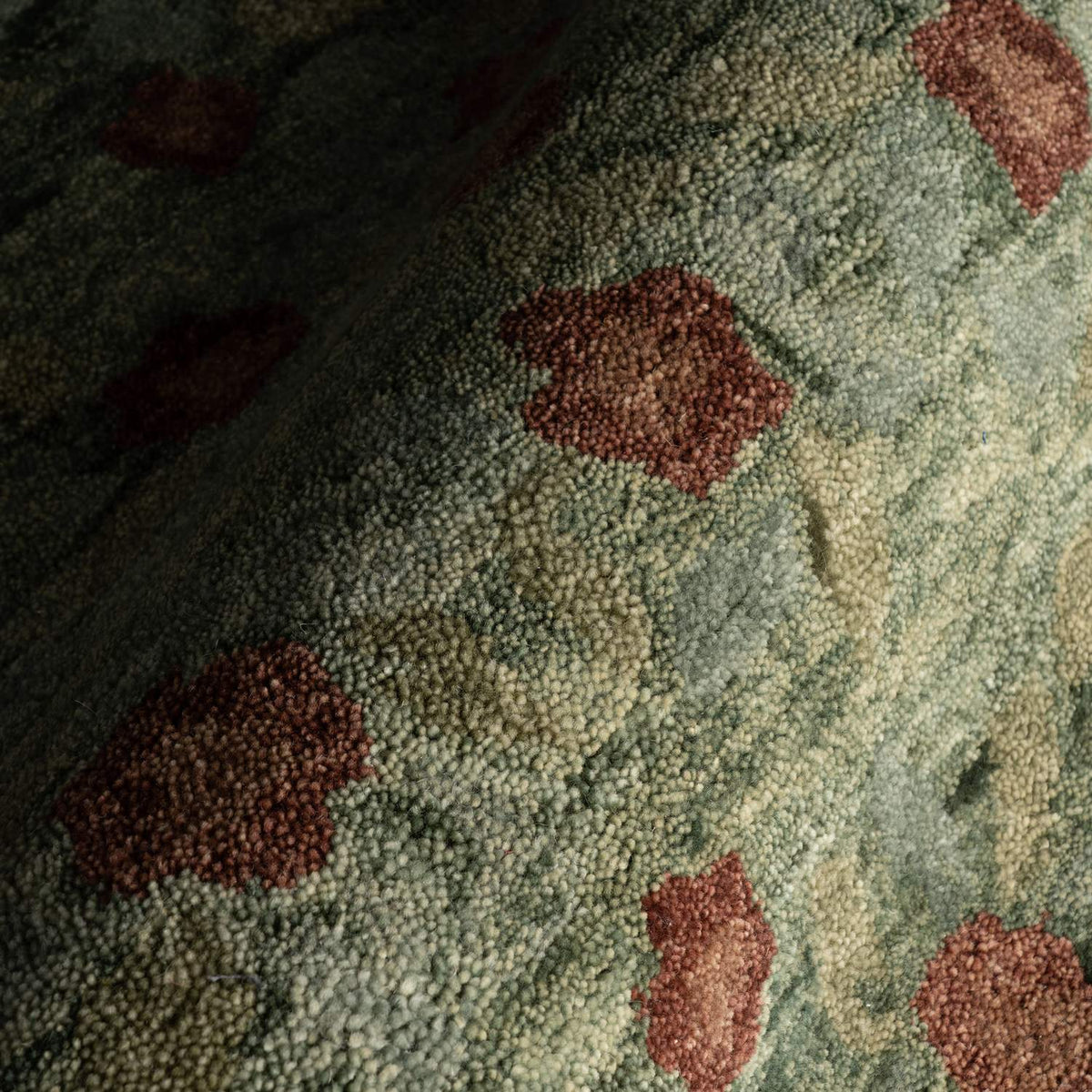 dash albert milord da2569 green hand tufted wool rug