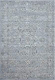dynamic rugs ancient garden 57136 4646 steel blue rug