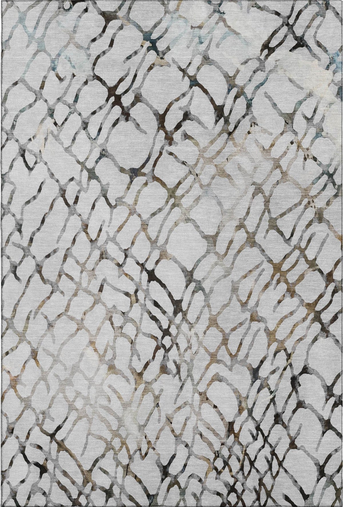addison mayfield amf609 silver rug