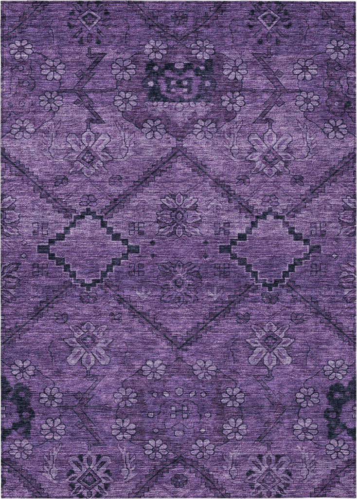 addison chantille acn842 eggplant rug