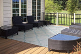 dynamic newport 96003 5001 blue rug