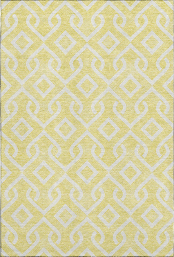 addison mayfield amf621 yellow rug