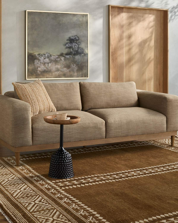 surya riviera riv 2306 chestnut rug