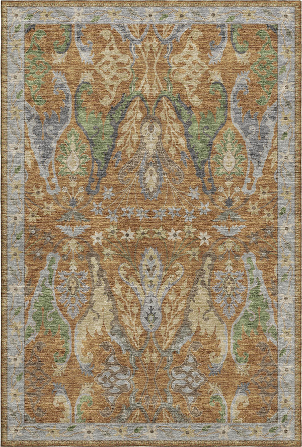 dalyn hatay hy6 copper rug