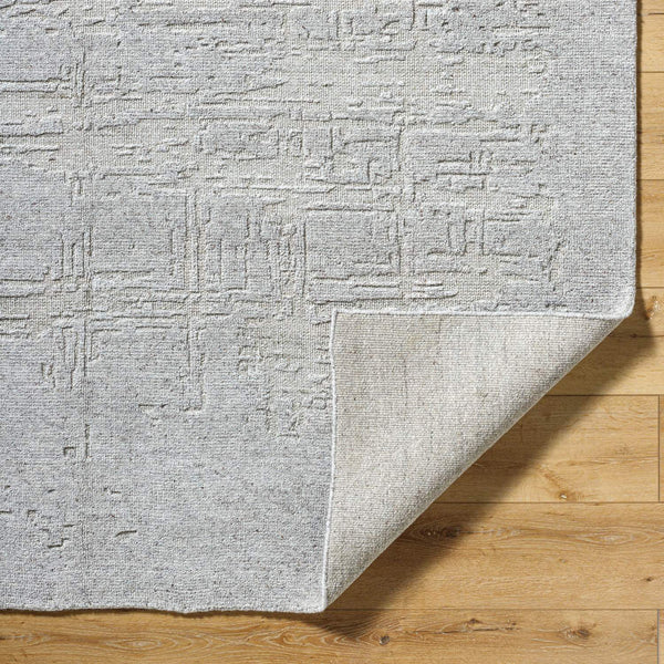 surya arbora aob 2303 light gray rug
