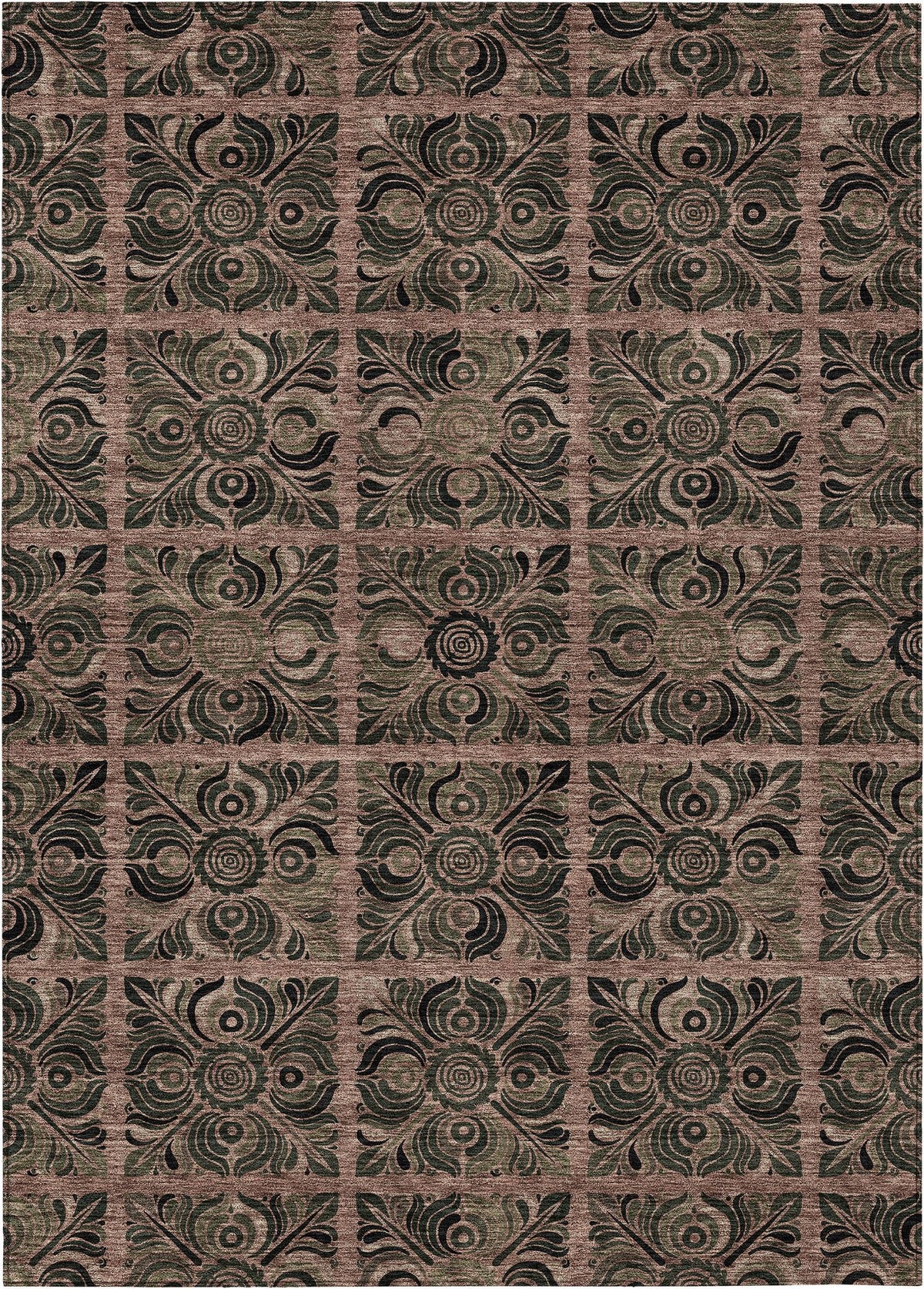addison chantille acn853 paprika rug
