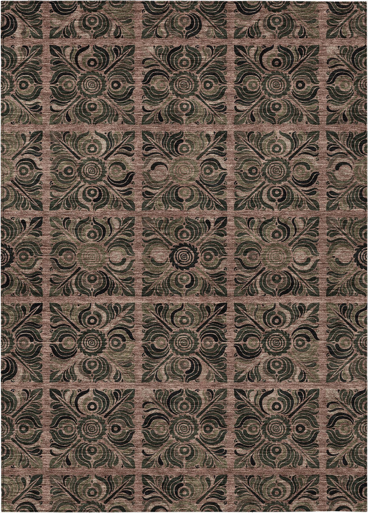 addison chantille acn853 paprika rug