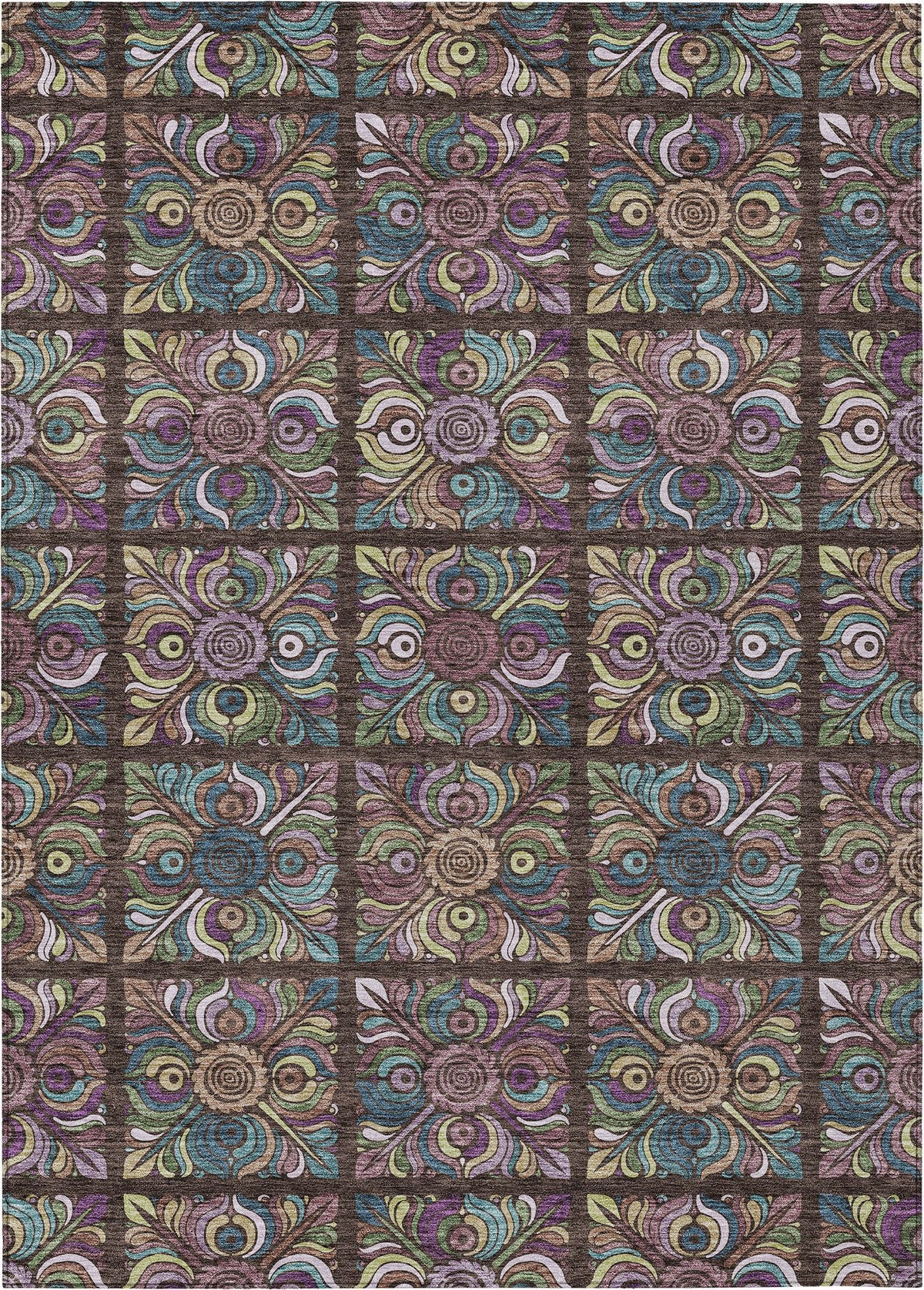 addison chantille acn852 chocolate rug