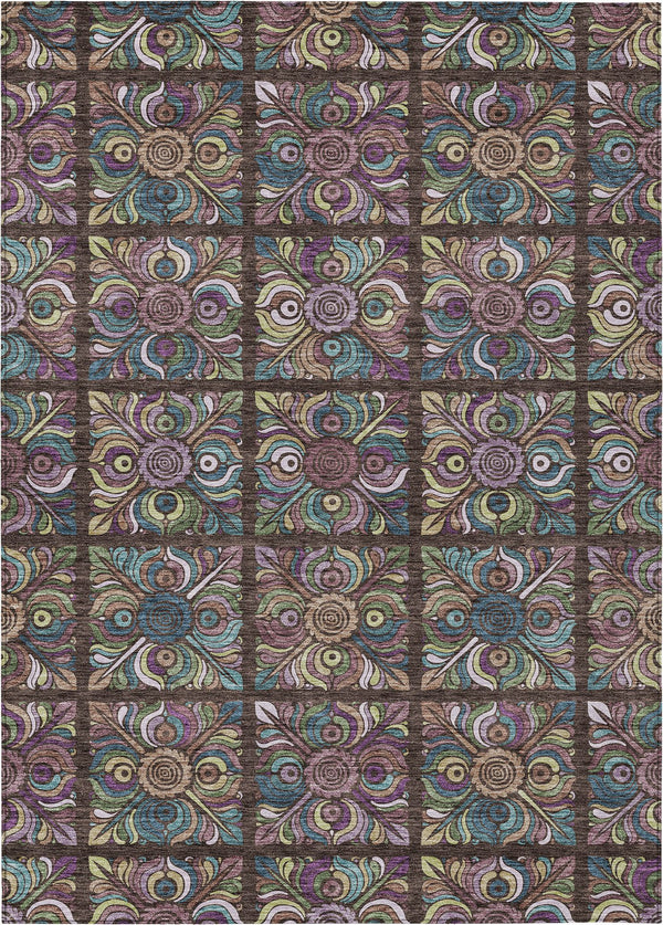 addison chantille acn852 chocolate rug