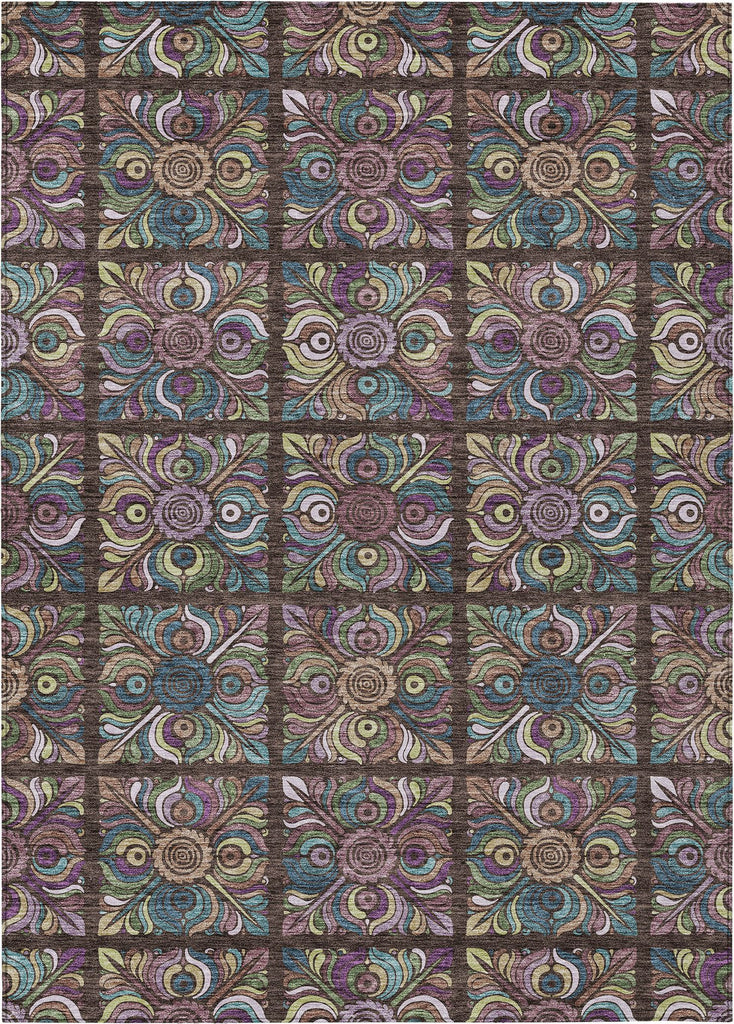 addison chantille acn852 chocolate rug