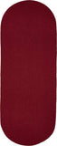 rhody solid wool s120 scarlet rug