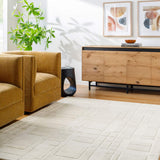 surya luxuries flw 2300 ivory rug