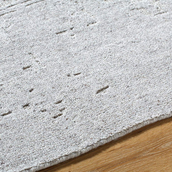 surya arbora aob 2303 light gray rug