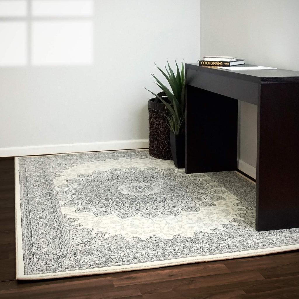 dynamic ancient garden 57090 6666 cream rug