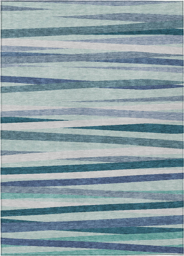 addison chantille acn997 teal rug