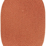 rhody solid wool s108 terra cotta rug