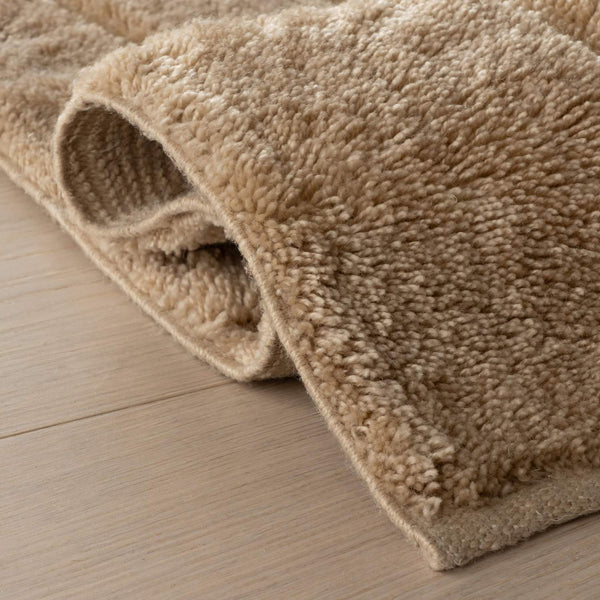 dash albert brela da2526 brown hand tufted recycled pet rug