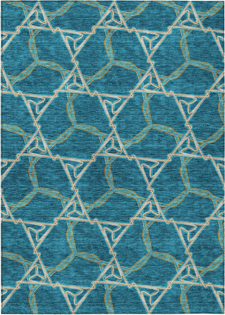 addison chantille acn959 teal rug