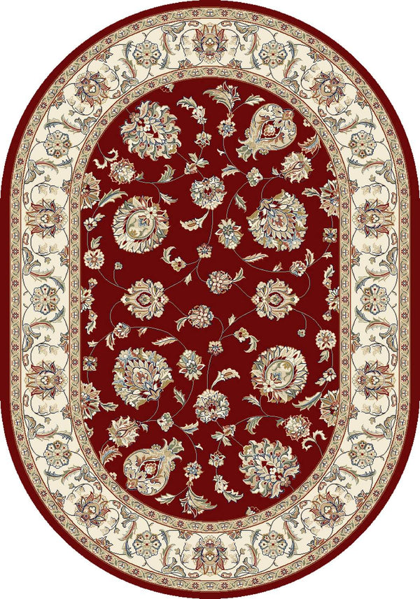 dynamic rugs ancient garden 57365 1464 red rug