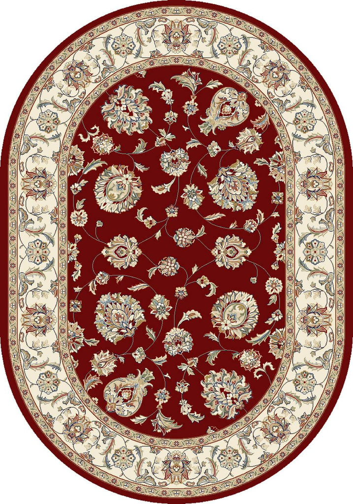 dynamic rugs ancient garden 57365 1464 red rug