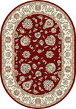 dynamic rugs ancient garden 57365 1464 red rug
