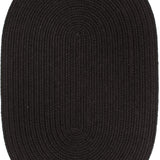 rhody solid wool s112 black rug