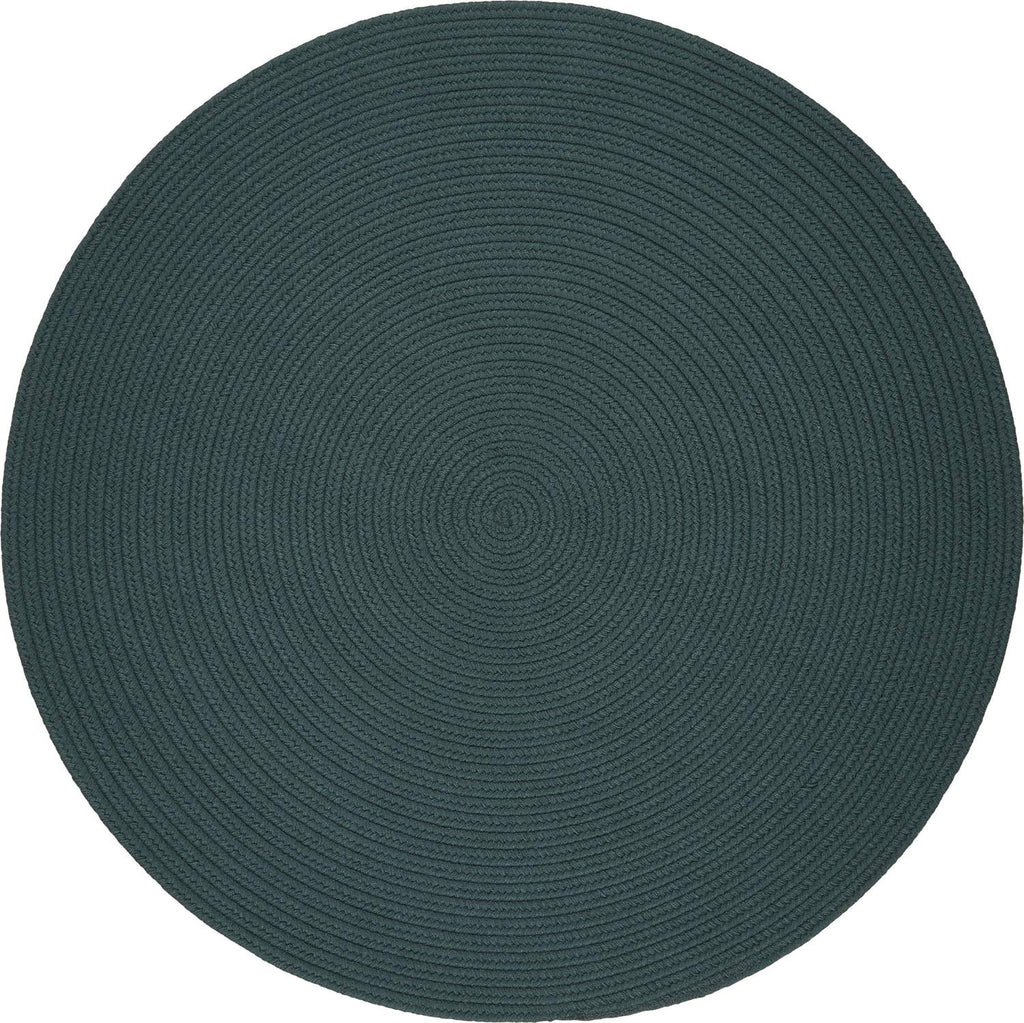 rhody solid poly s034 teal rug