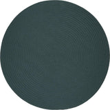 rhody solid poly s034 teal rug